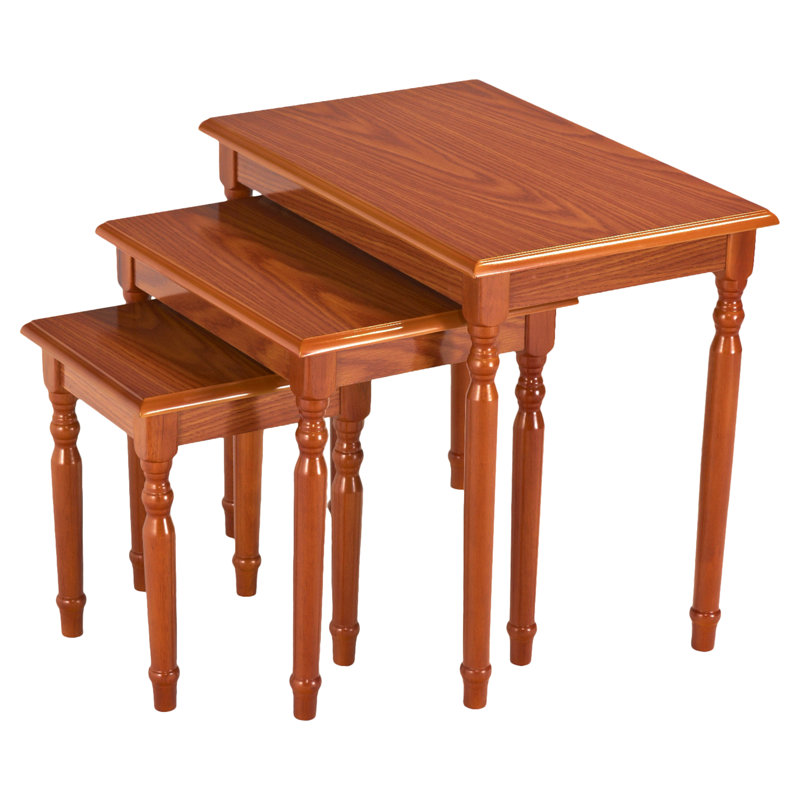 Charlton Home® Solid Wood Nesting Tables & Reviews Wayfair